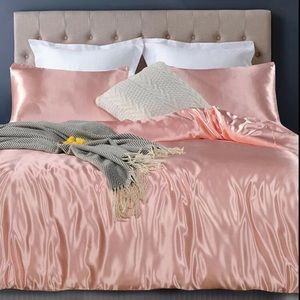 satin duvet cover